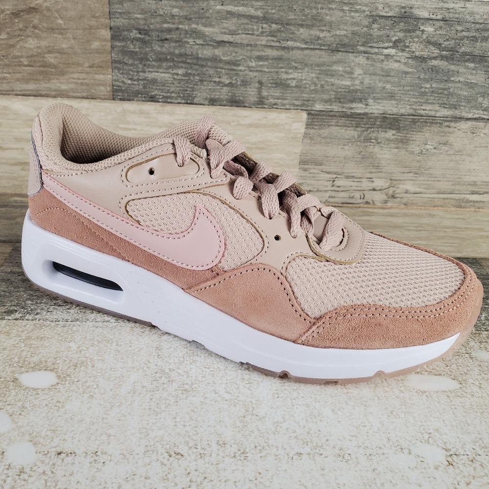 Nike Air Max SC Womens Shoes Sz 7.5 Running Fossil Stone Mens Lace Up Sneakers